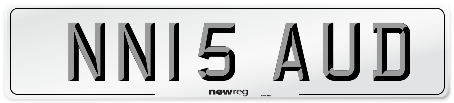 NN15 AUD Number Plate from New Reg